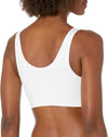Adidas Women's Purelounge Light-Support Workout Bra, White/Black, Plus Size