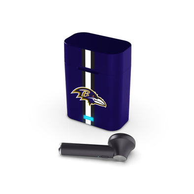 SOAR NFL Baltimore Ravens True Wireless Earbuds V.3