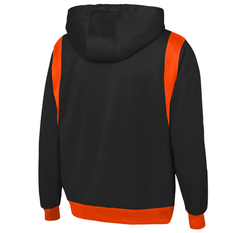 Outerstuff NFL Men's Cincinnati Bengals Drop Back Performance Fleece Hoodie