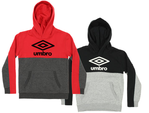 Umbro Youth (4-18) Pull Over Fleece Hoodie, Color Options