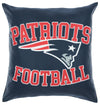 FOCO NFL New England Patriots 2 Pack Couch Throw Pillow Covers, 18 x 18