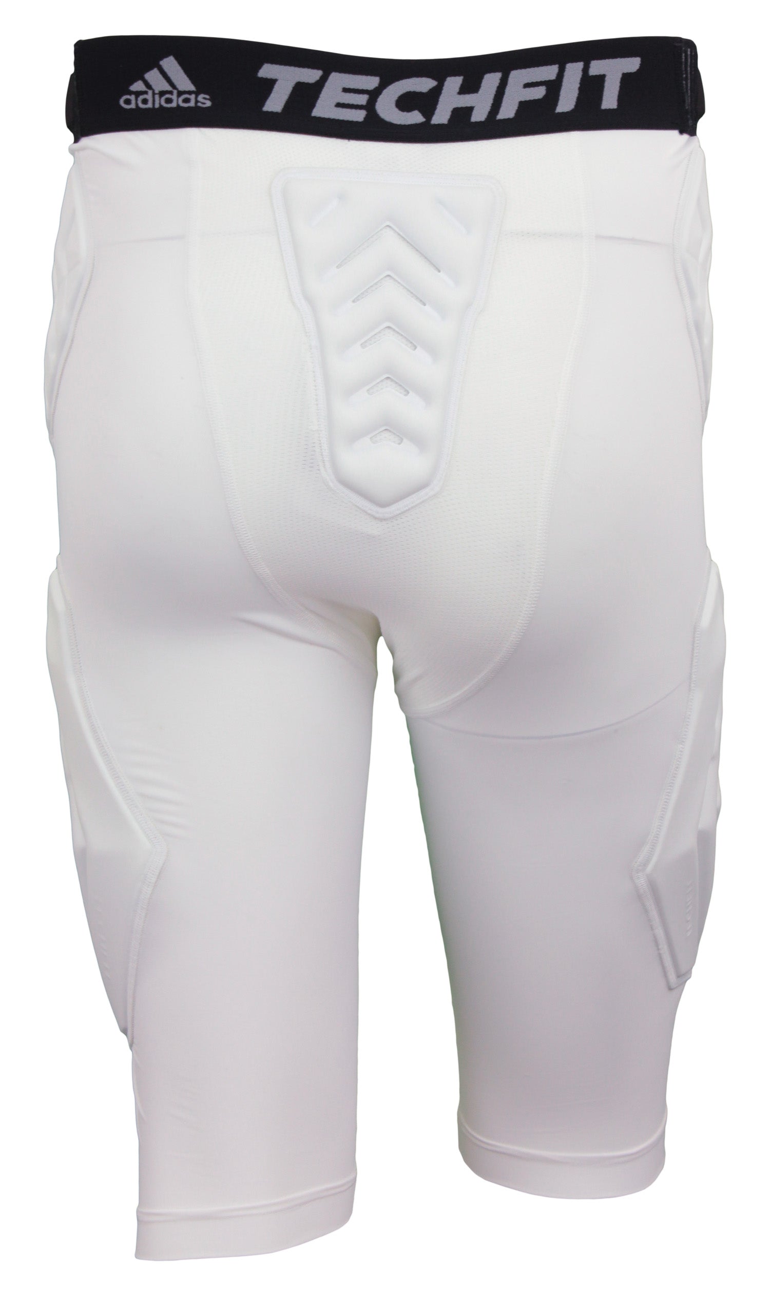 Men’s Adidas TechFit CLIMALITE 3-Pad Padded White Compression Shorts Size  XL NWT