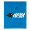 FOCO NFL Carolina Panthers Exclusive Outdoor Wearable Big Logo Blanket, 50" x 60"