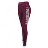 Zubaz NFL Women's New England Patriots Printed Faux Mesh Leggings