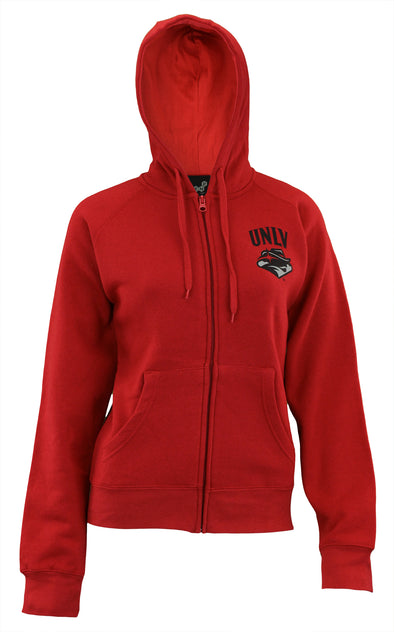 Gen 2 NCAA Women's UNLV Rebels Team Logo Hoodie, Red