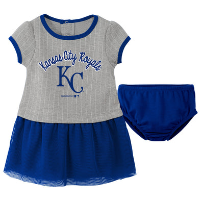 Outerstuff MLB Infants & Toddlers Kansas City Royals  Dress and Bloomers Set