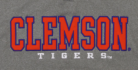 NCAA Men's Basic 1/4 Zip Hooded Pullover, Clemson Tigers