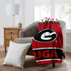 Northwest NCAA Georgia Bulldogs Raschel Throw Blanket