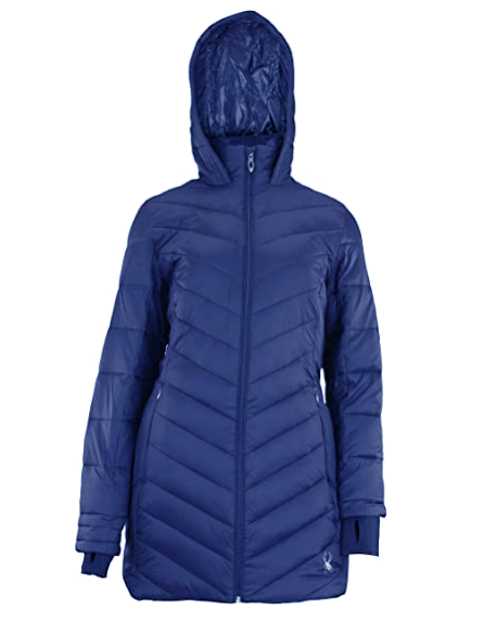 Spyder womens puffer jacket discount