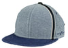 Flat Fitty Selvage Stich Blue Cap Hat, Denim Blue