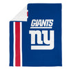 FOCO NFL New York Giants Plush Soft Micro Raschel Throw Blanket, 50 x 60