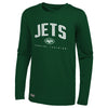 Outerstuff NFL Men's New York Jets Up Field Performance T-Shirt Top