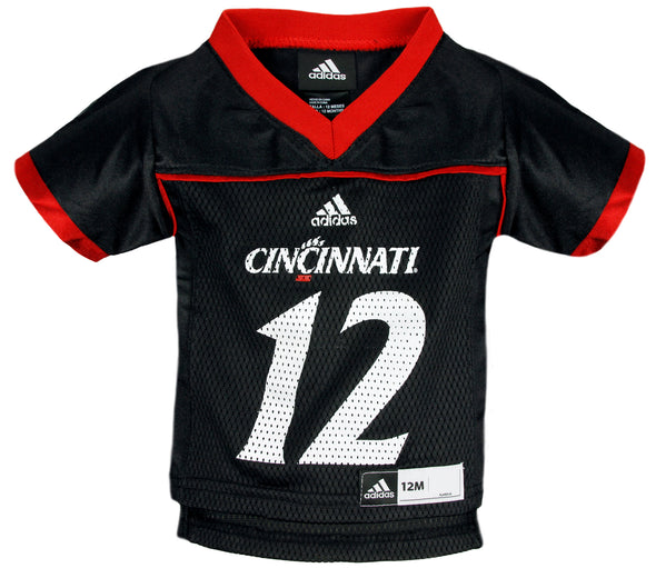 Adidas NCAA Infants Cincinnati Bearcats Replica Jersey, Black