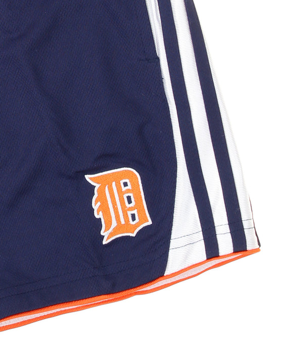 Adidas MLB Kids Detroit Tigers Batters Choice Shorts, Navy
