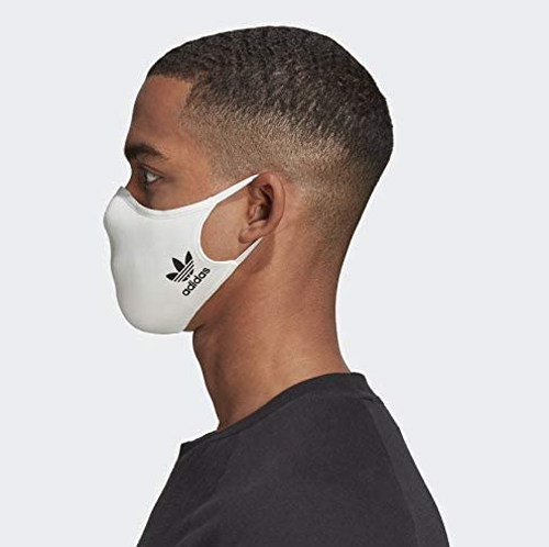 Adidas Originals Adult Standard Face Covers, 3-Pack, Color Options
