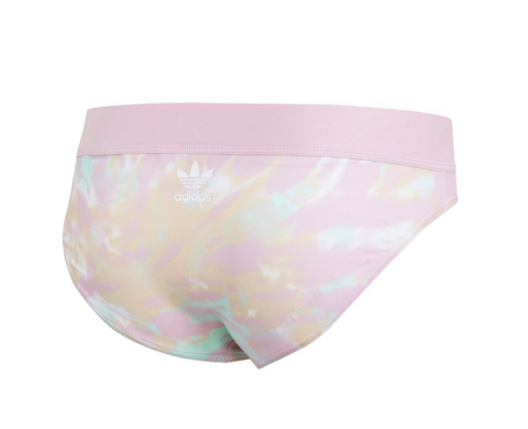 Adidas Women's Originals Swim Bottoms, Multi/True Pink/Vapour Blue/Glow Orange