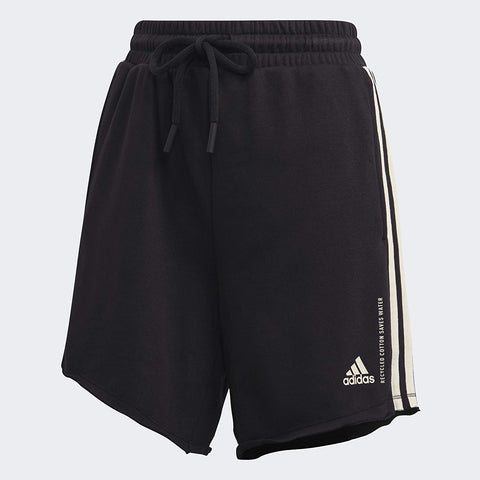 adidas Women's Must Haves Recycled Cotton Shorts, Black