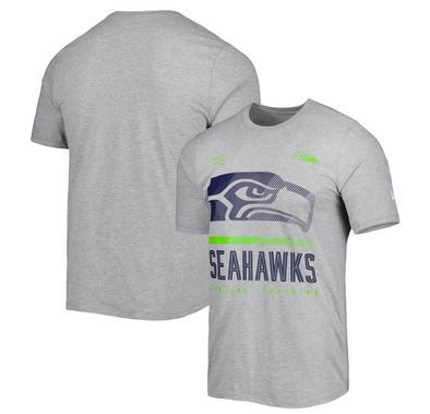 New Era Men's Seattle Seahawks Combine Authentic Red Zone T-Shirt