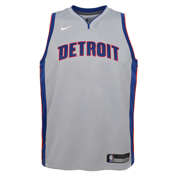 Nike NBA Youth (8-20) Detroit Pistons Swingman Statement Jersey