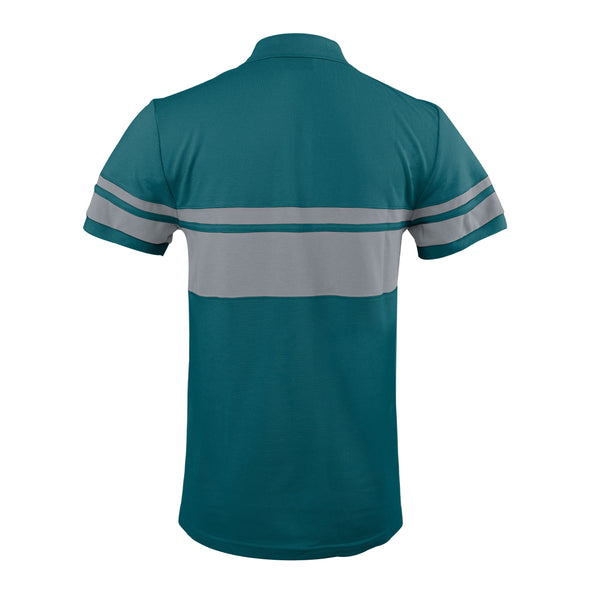FOCO Men's NFL Philadelphia Eagles Stripe Polo Shirt