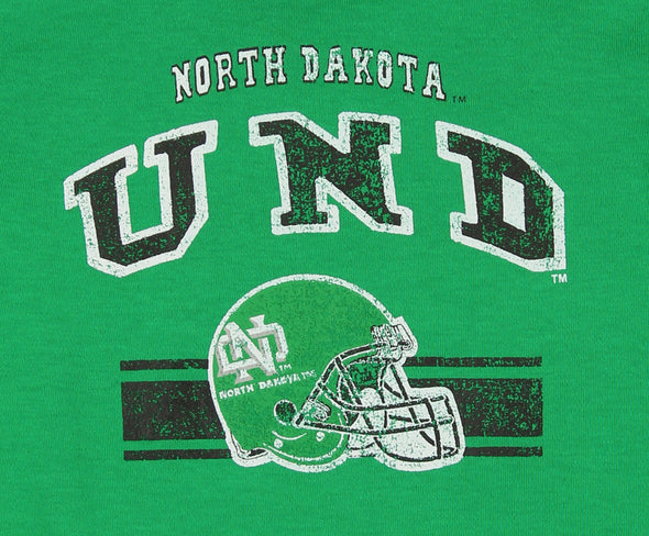 OuterStuff NCAA Infant North Dakota Fighting Hawks Team Believer Bodysuit, Green