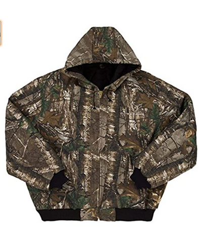 Dunbrooke Apparel NFL Men's Tennessee Titans Real Tree Camo Canvas Heavy Jacket