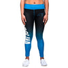 Forever Collectibles NFL Women's Carolina Panthers Gradient 2.0 Wordmark Legging