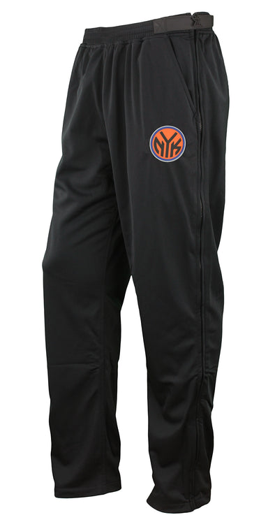 Zipway NBA Men's New York Knicks Pixel Tricot Tear Away Pants, Black