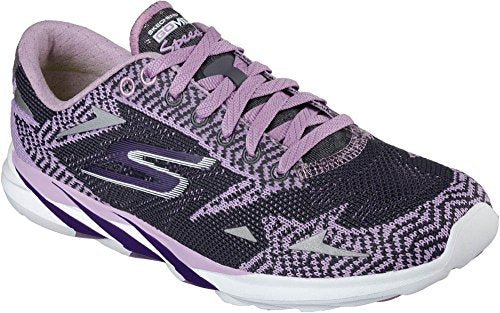 Skechers Women's Go Meb Speed 3 2016 Running Shoes Purple/Charcoal