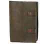 JD Fisk Men's Artisinal Notebook Case, Brown
