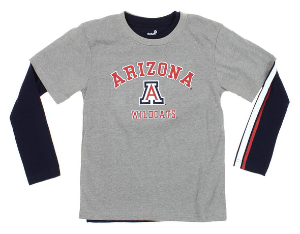 NCAA Youth Arizona Wildcats Classic Fade 2 Shirt Combo Pack