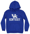 Outerstuff Kentucky Wildcats NCAA Boys' Youth  (8-20) Performance Fleece Hoodie, Blue