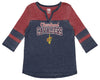Outerstuff NBA Youth Girls Cleveland Cavaliers Split V-Neck Tee