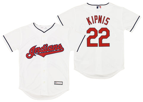 Cleveland Indians Jason Kipnis #22 MLB Boys Youth Home Replica Jersey, White