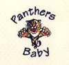 NHL Infant Florida Panthers Footed Sleeper Pajamas, Cream
