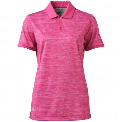 Adidas Women's Puremotion Pleated Sleeve Polo Shirt - Teal Or Magenta