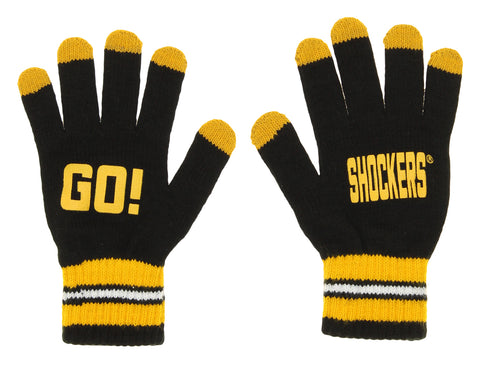 Outerstuff Wichita State Shockers NCAA Youth (8-20) Touch Screen Go Gloves, One Size