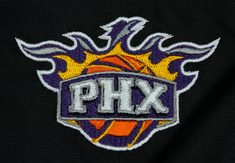 Adidas NBA Youth Boy's Phoenix Suns On The Court Zip Up Jacket, Black