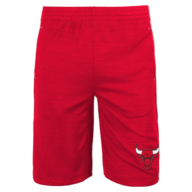 Outerstuff Chicago Bulls NBA Boys Youth (8-20) Free Throw Shorts, Red