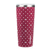 Corkcicle NCAA 24oz Mississippi State Bulldogs Triple Polka Dot Tumbler