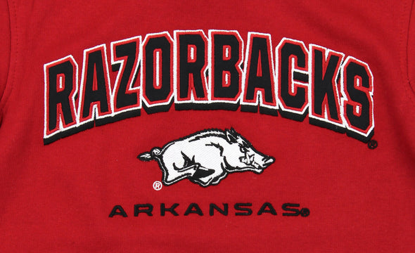 Gen 13 NCAA Youth Boys Arkansas Razorbacks Promo Pullover Hoodie, Red