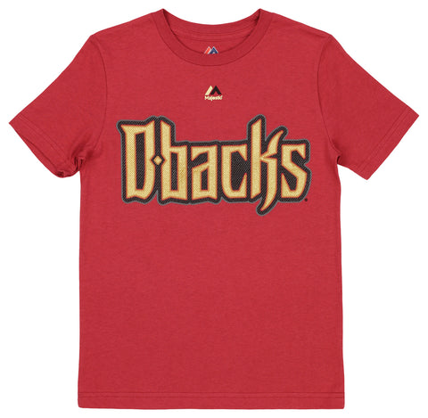 Outerstuff Arizona Diamondbacks Paul Goldschmidt #44 MLB Boys' Youth (8-20) Player Tee, Red