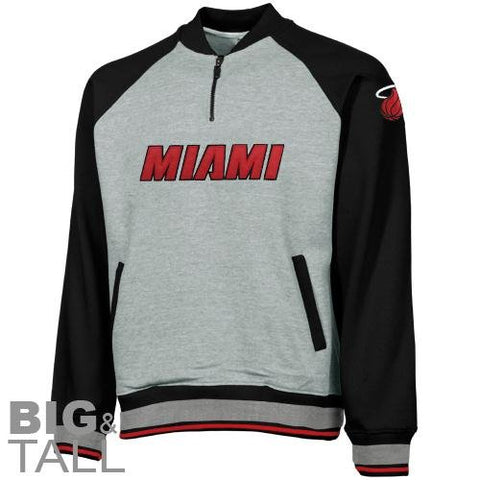 Miami Heat NBA Basketball Men's 1/4 Zip Pullover Sweatshirt