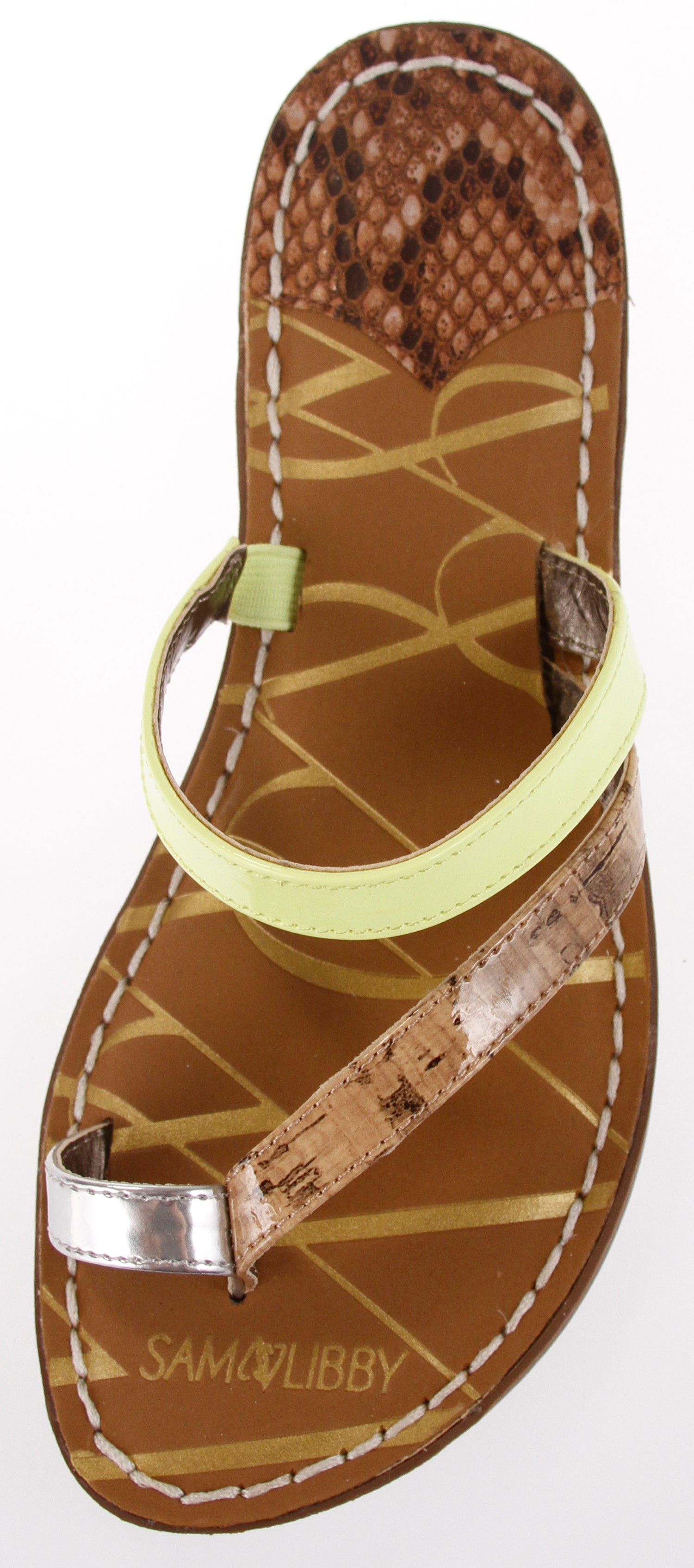 Sam & Libby Women's Karina Slip On Strappy Flip Flops Sandals, Several ...