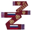 Outerstuff International Soccer Men's Russia 3 Flag Scarf