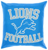 FOCO NFL Detroit Lions 2 Pack Couch Throw Pillow Covers, 18 x 18