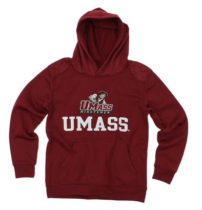 NCAA Youth Massachusetts Minutemen Performance Hoodie, Maroon