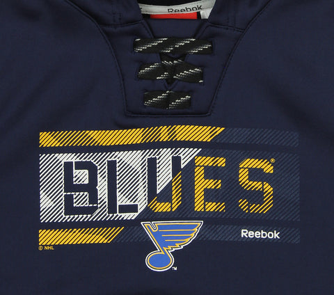 Reebok NHL Kids St. Louis Blues Hockey Hood, Navy