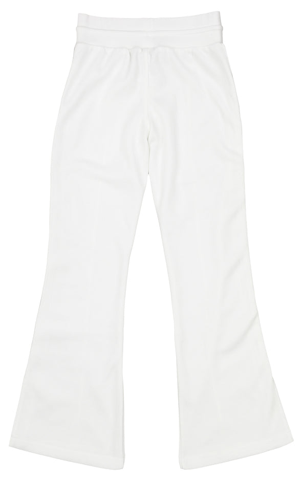 Umbro Woman's Tapped Logo Side Pants, White