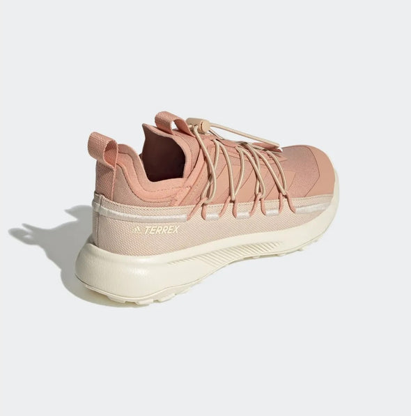 Adidas Women's Terrex Voyager 21 Canvas Travel Shoes, Halo Blush/Ambient Blush/Wonder White